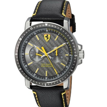 FERRARI 法拉利/狂熱飆速運動腕錶/45MM/0830450 附提袋