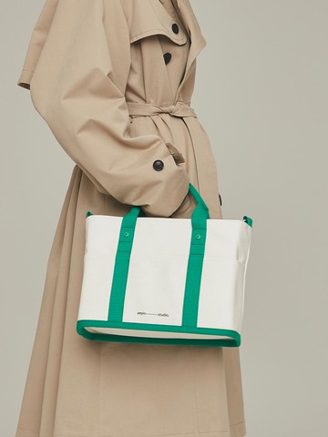 EIGHT S,M,L CANVAS BAG [GREEN]