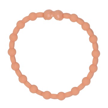 ［不咬髮髮圈］美國 Pro Hair Tie 扣環髮圈-桃色(Peach) 綁髮神器 不咬髮 碰水不發臭