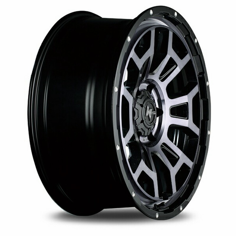 MID ナイトロパワー H6スラッグ 1本販売 ホイール キャラバン【16×6.5J 6-139 INSET48】25系 NITRO POWER H6  SLUG アルミホイール 1枚 単品 | LINEショッピング