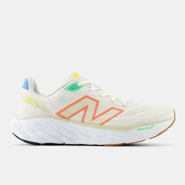 New Balance Fresh Foam X 880 v14 [W880R14] 女 慢跑鞋 D寬楦 緩震 奶白 橘