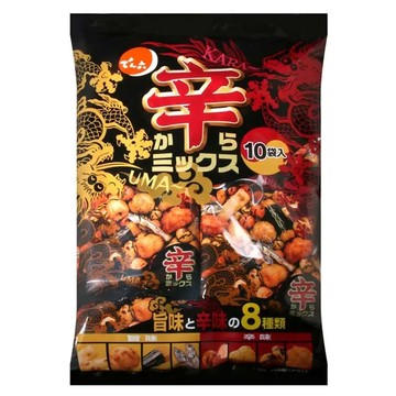 DENROKU 傳六 辣味什錦豆果子  260g  1袋