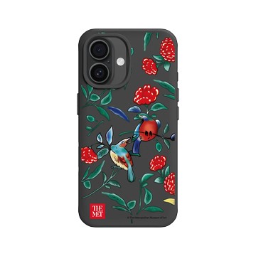 iPhone 16 SolidX 黑 - The MET - 亞洲藏品系列 - 花語之壺