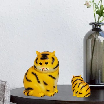 可愛多功能老虎存錢罐家居擺件客廳裝飾品兒童卡通卡通樹脂工藝品