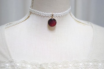 樹脂藝術 方形吊墜・夜色深處