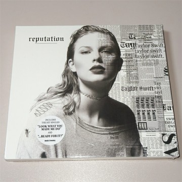 泰勒斯威夫特 Taylor Swift Reputation CD附海報 專輯CD