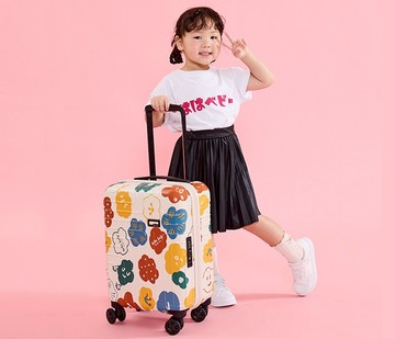 【eminent 萬國通路】KG93 心花開行李箱(eminent x Hahababy 聯名款) 17吋/24吋