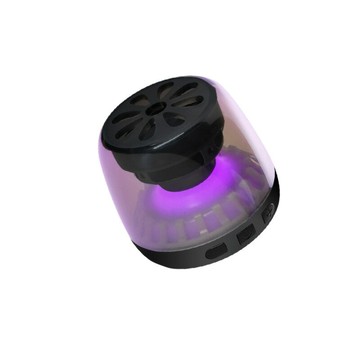 炫彩燈藍牙音響 桌面氛圍音響 迷你高音質低音炮磁吸藍牙小音響【Snowbelle優選】