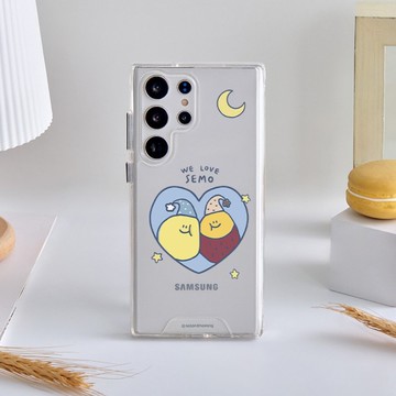 Second Morning心中睡帽防摔透明SAMSUNG手機殼