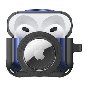 新款蘋果AirpodsPro耳機保護套Airpods+airtag保護殼一體1/2/3代