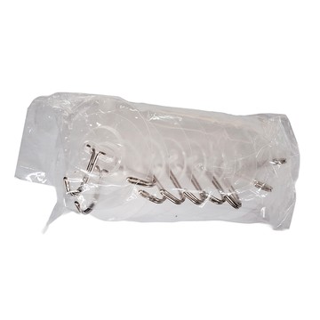 ROYALLIN 蘿林嚴選 強力透明不鏽鋼掛勾 10入組 尺寸2*2cm  1組