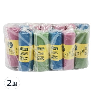 環保垃圾袋 B062 小(48 x 62cm) 顏色隨機  24捲  15L  2組