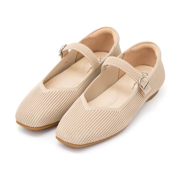 D+AF 【3D零感雲織鞋】方頭瑪莉珍鞋