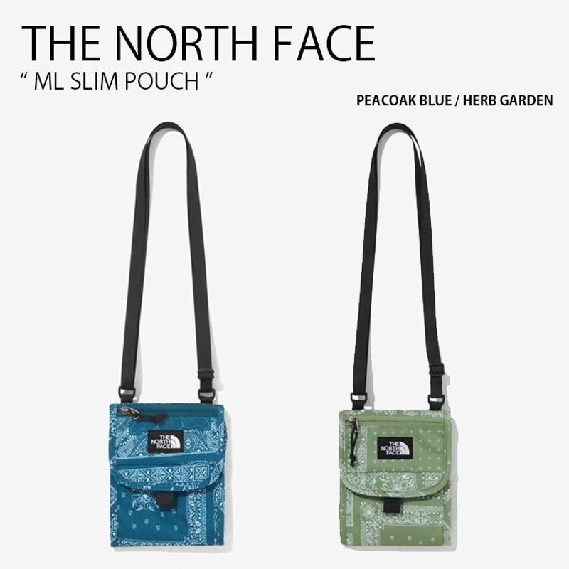 THE NORTH FACE ノースフェイス クロスバッグ ML SLIM POUCH スリム ポーチ ショルダーバッグ ポシェット ショルダーポーチ  ペイズリー柄 肩掛け バッグ NN2PN07 | LINEブランドカタログ