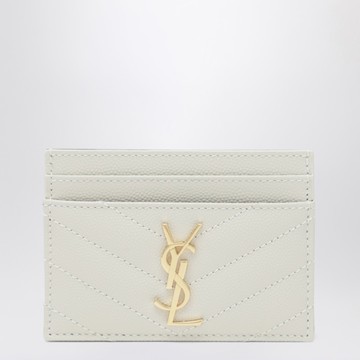Cassandre card holder in cream
