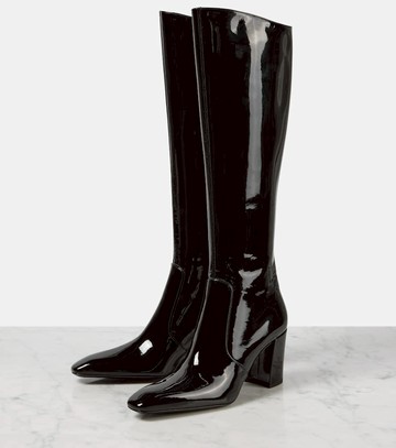 Saint Laurent Lauren 70 patent leather knee-high boots