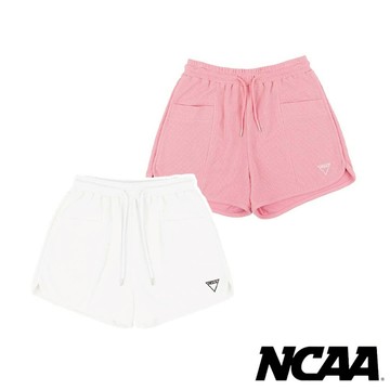 NCAA女款 華夫格 短褲【74221220】短袖 復古風 運動風 女裝 俏皮風 簡約風 衛衣 套裝 日韓穿搭