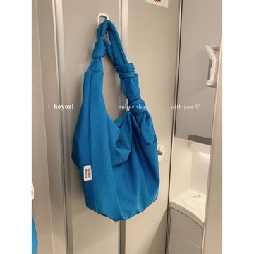 【小優家包包】HOYOZI藍銀托特腋下包女式2025新款夏天單肩通勤包