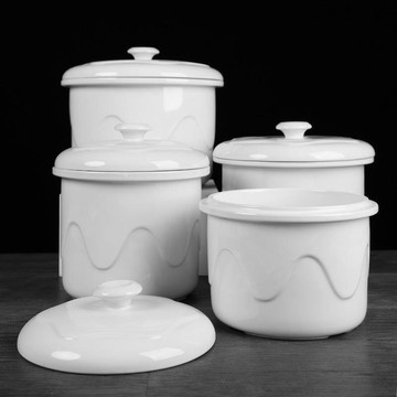 新品上市!!熱門爆品！！48h出貨丶陶瓷燉盅內膽 煲湯鍋大容量家用商用隔水電燉鍋陶瓷燉盅內膽