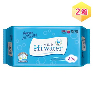 康乃馨 Hi-Water水濕巾 80片x12包/箱【2箱組】