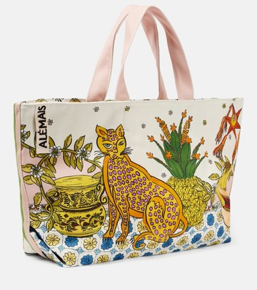 Alémais Hazel Large canvas tote bag