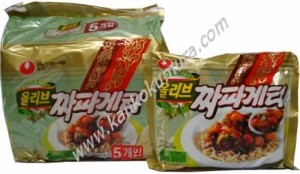 農心　チャパゲッティ（ジャジャン麺）　1パック（140g×5袋入り）