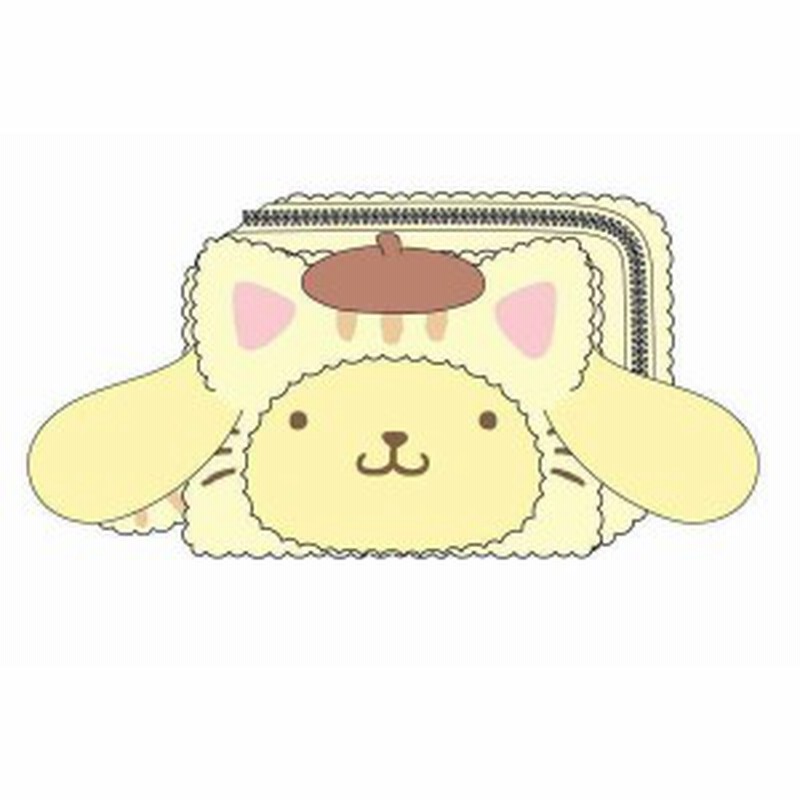 サンリオキャラクター Happy Cat マルチポーチ ポムポムプリン プリンちゃん ぽむぽむぷりん ポムポム サンリオ 通販 Lineポイント最大1 0 Get Lineショッピング