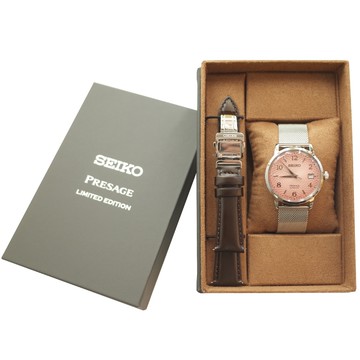 SEIKO Presage Cocktail 粉色嬉遊 機械錶(4R35-04C0P) SRPE47J1