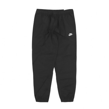 NIKE NSW 黑 刺繡LOGO 縮口褲 長褲