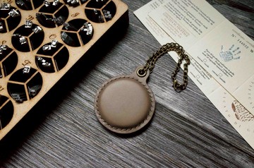 造型悠遊卡 晶片吊飾－A款－灰色