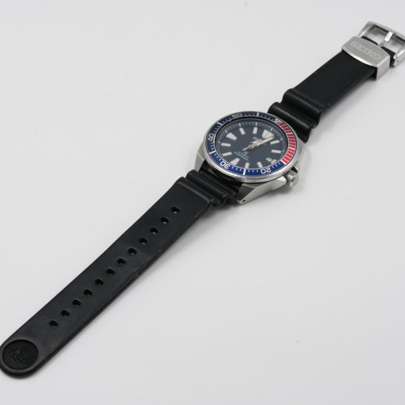 セイコー SEIKO 腕時計 プロスペックス サムライダイバー 4R35-01V0 ネイビー 赤青ベゼル 自動巻 メンズ 中古 [質イコー] |  LINEブランドカタログ