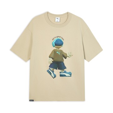 【PUMA官方旗艦店】 流行系列Good Time C短袖T恤 男性 63479291