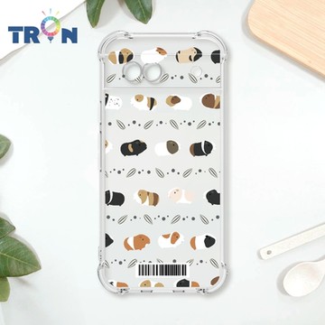 TRON GOOGLE Pixel 8A 走來走去天竺鼠不同方向 四角防摔載具殼 軟殼 手機殼
