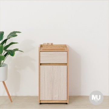 沐家具 mufurniture 台灣製造 Cottage 橡木紋 雙色1.3x2.5尺鞋櫃