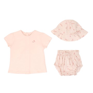 Chloé Kids 嬰幼兒粉色三件組