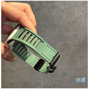 液態硅膠 透氣 替換錶帶 適用 Apple Watch 11 10 9 8 7 6 SE 手錶錶帶 46mm 42mm