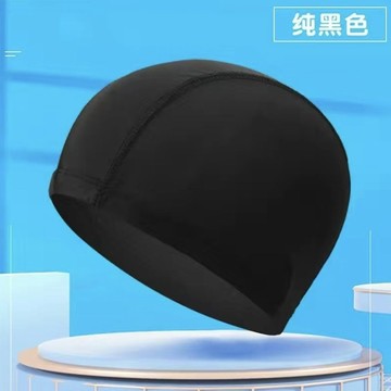 泳帽男士透氣防水舒適護耳長髮遊泳帽兒童成人男女加大不勒頭 CUEF