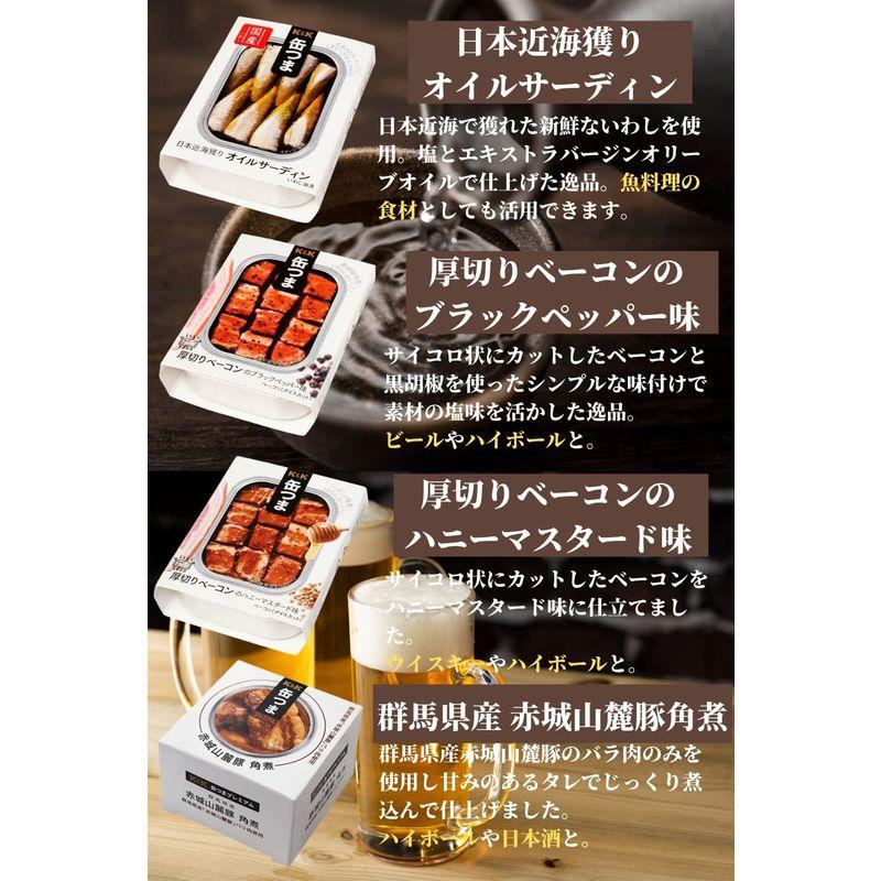 KK 缶つま 詰め合わせ セット ギフト プレゼント おつまみ 父の日 お中元 高級缶詰 ビール 日本酒 ワイン 焼酎 ウイスキー (10