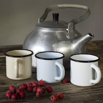 搪瓷杯子 3 每套 ktzay 250ml