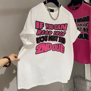 臺灣出貨 重磅100_不起球T恤美式潮流字母印花潮牌體育生衣服訓練衣運動短袖夏季ins短袖寬鬆戶外服裝寬鬆上衣