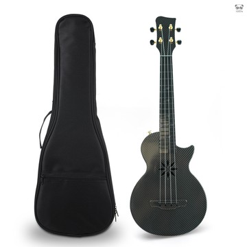 碳纖維尤克里裡25寸 配包 黑色