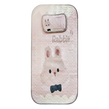 bebehome居家生活 兒童涼感床墊 乳膠涼蓆 附枕頭  涼墊 + 涼枕套裝  小兔 粉色  120 x 60cm