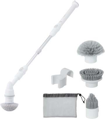 (免運) TWINBIRD 雙鳥牌 BD-4192W 充電式 電動清潔刷 浴廁清潔刷 3刷頭 長柄 浴缸刷 排水口刷  最新款 日本正規品代購