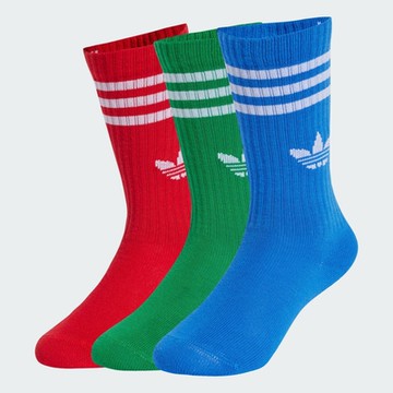 【adidas 愛迪達】 中筒襪 3 雙入 兒童 - Originals JJ1991