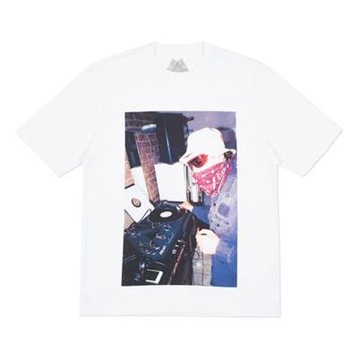 PALACE Mixer White DJ Character Short Sleeve Unisex