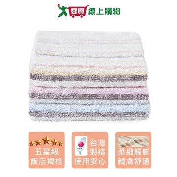 NON-NO儂儂 咖啡紗毛巾 33x76cm(粉/藍/黃) 台灣製 環保咖啡紗 親膚 吸水 毛巾 柔細【愛買】