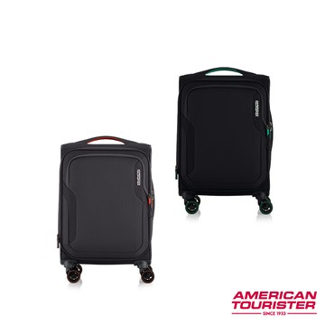 AMERICAN TOURISTER美國旅行者 20吋 APPLITE 5 前開式/上掀式可擴充輕量布面軟殼行李箱/布箱