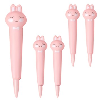 捏捏樂紓壓筆 0.5mm中性筆  粉色  5支