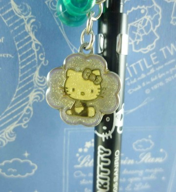 【震撼精品百貨】Hello Kitty 凱蒂貓~KITTY原子筆-幸運草圖案