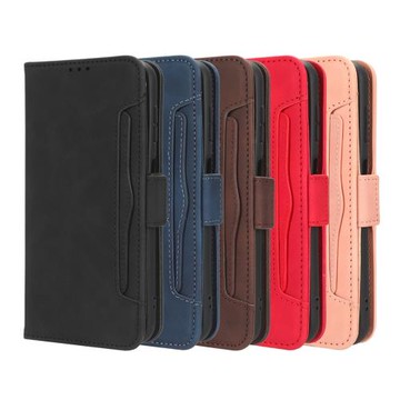 適用于三星M54 5G多卡槽復古紋皮套手機殼插卡防摔保護套翻蓋男女